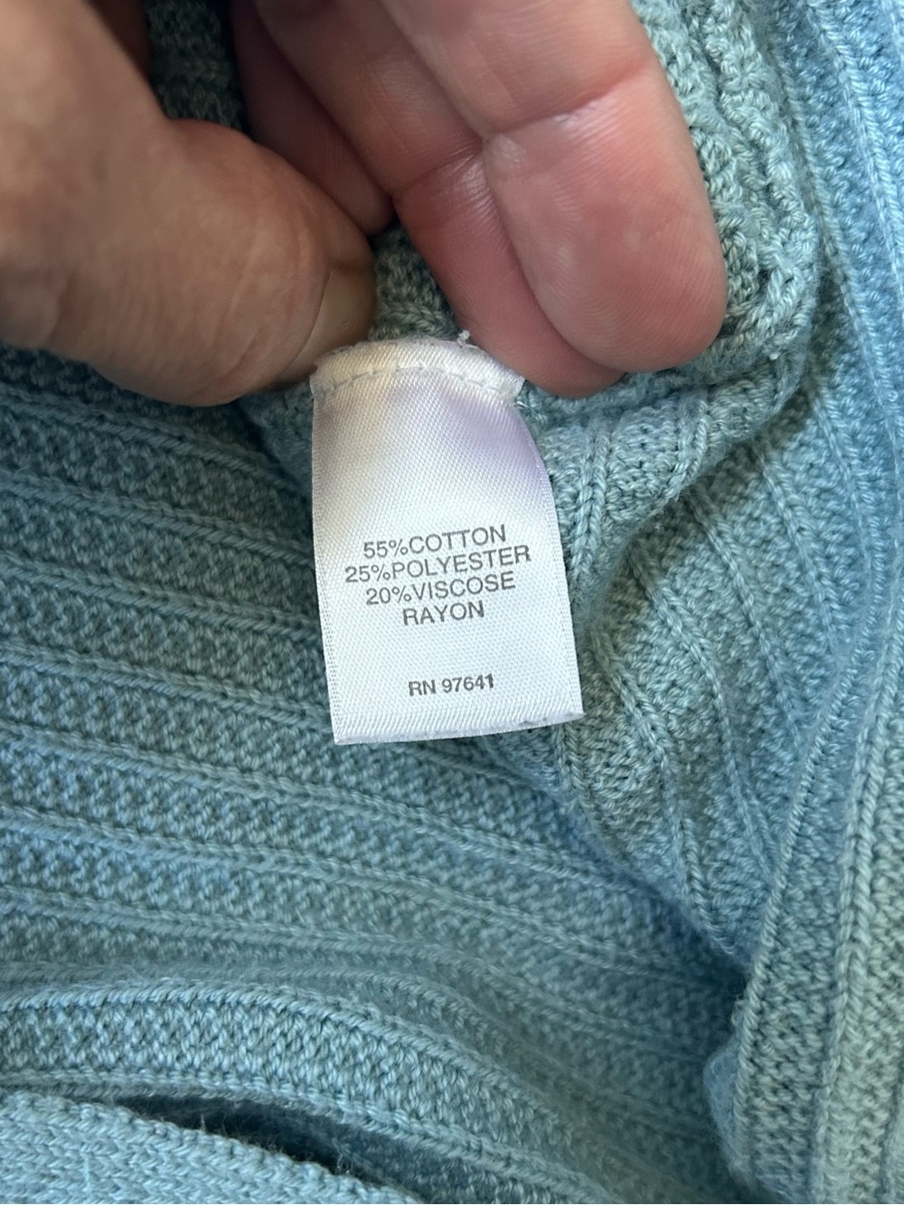 J. Jill Light Blue Relaxed Fit Comfy Sweater size XL - Picture 5 of 7